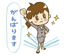 Go! office lady!! sticker #13083695