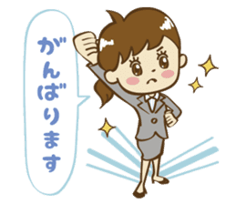 Go! office lady!! sticker #13083695