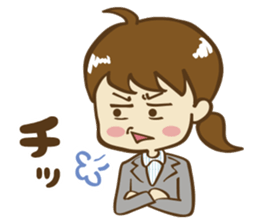 Go! office lady!! sticker #13083701