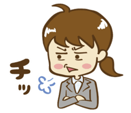 Go! office lady!! sticker #13083701