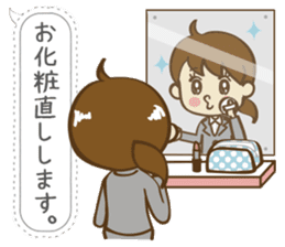 Go! office lady!! sticker #13083708