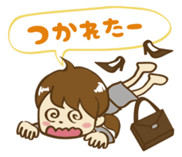 Go! office lady!! sticker #13083713