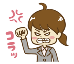Go! office lady!! sticker #13083720