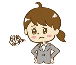 Go! office lady!! sticker #13083728
