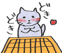 cat and igo 3 sticker #13084247