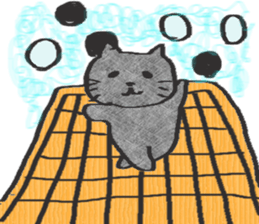 cat and igo 3 sticker #13084249