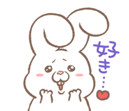 Love rabbit sticker by Beth sticker #13084400