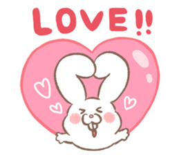 Love rabbit sticker by Beth sticker #13084408