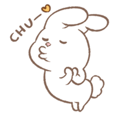 Love rabbit sticker by Beth sticker #13084423