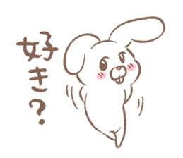 Love rabbit sticker by Beth sticker #13084425