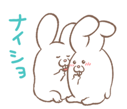Love rabbit sticker by Beth sticker #13084433