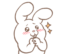 Love rabbit sticker by Beth sticker #13084436