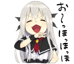 A little girl Sticker 5 sticker #13084441