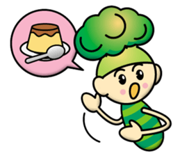 Broccoli-Boy sticker #13084604