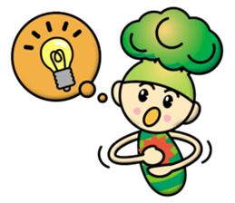 Broccoli-Boy sticker #13084606