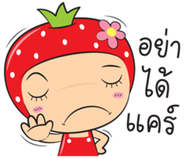 strawberry zaa sticker #13085165