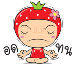 strawberry zaa sticker #13085171