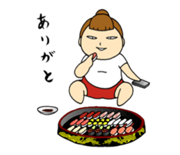 japanese monster " YUTORI generation " sticker #13085190