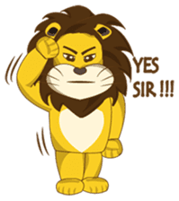 Joy Love Lions sticker #13085633