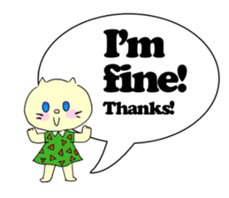 Useful English and easy to read! sticker #13085971