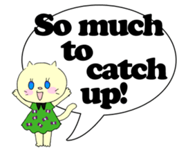 Useful English and easy to read! sticker #13085975