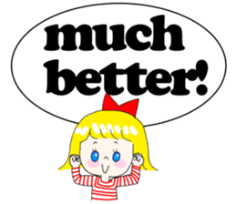 Useful English and easy to read! sticker #13085987