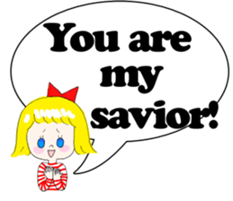 Useful English and easy to read! sticker #13085988