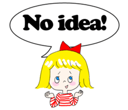 Useful English and easy to read! sticker #13085997