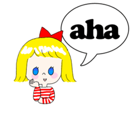 Useful English and easy to read! sticker #13086002