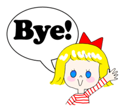 Useful English and easy to read! sticker #13086004