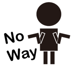 Building Block People : Daily Words (EN) sticker #13086305