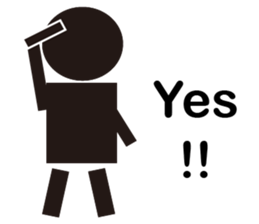 Building Block People : Daily Words (EN) sticker #13086322