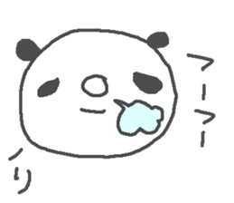 Nori cute panda stickers! sticker #13086418