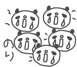 Nori cute panda stickers! sticker #13086423
