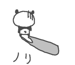 Nori cute panda stickers! sticker #13086425