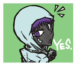 the collection of various responses sticker #13086723