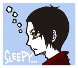 the collection of various responses sticker #13086724