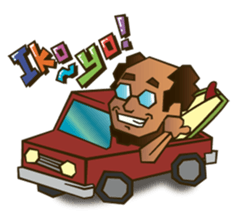 Mr.Carlo's easy Japanese sticker #13086871