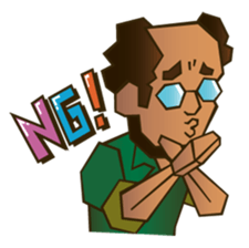 Mr.Carlo's easy Japanese sticker #13086881