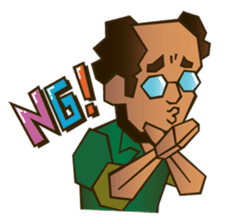 Mr.Carlo's easy Japanese sticker #13086881