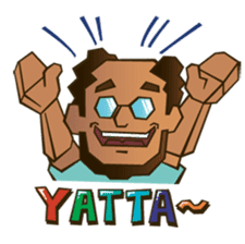 Mr.Carlo's easy Japanese sticker #13086885