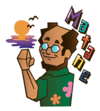 Mr.Carlo's easy Japanese sticker #13086887