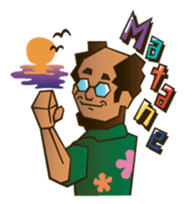 Mr.Carlo's easy Japanese sticker #13086887