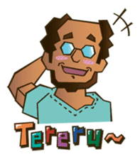 Mr.Carlo's easy Japanese sticker #13086895