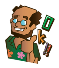 Mr.Carlo's easy Japanese sticker #13086903