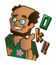 Mr.Carlo's easy Japanese sticker #13086903