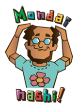 Mr.Carlo's easy Japanese sticker #13086905