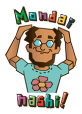 Mr.Carlo's easy Japanese sticker #13086905