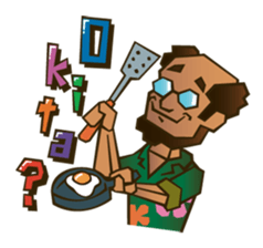 Mr.Carlo's easy Japanese sticker #13086906