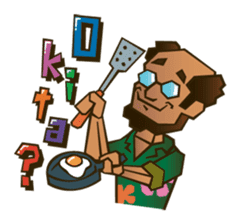 Mr.Carlo's easy Japanese sticker #13086906